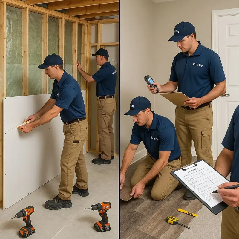 Repairs and Reconstruction process in Quincy, FL