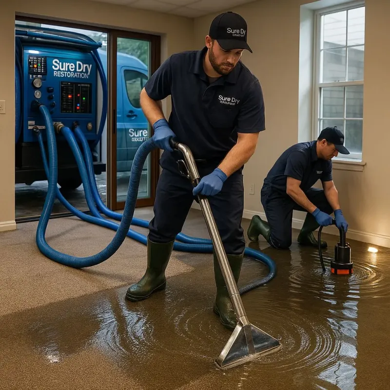 Water Extraction and Removal process in Quincy, FL